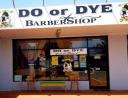 Do or Dye Barbershop logo